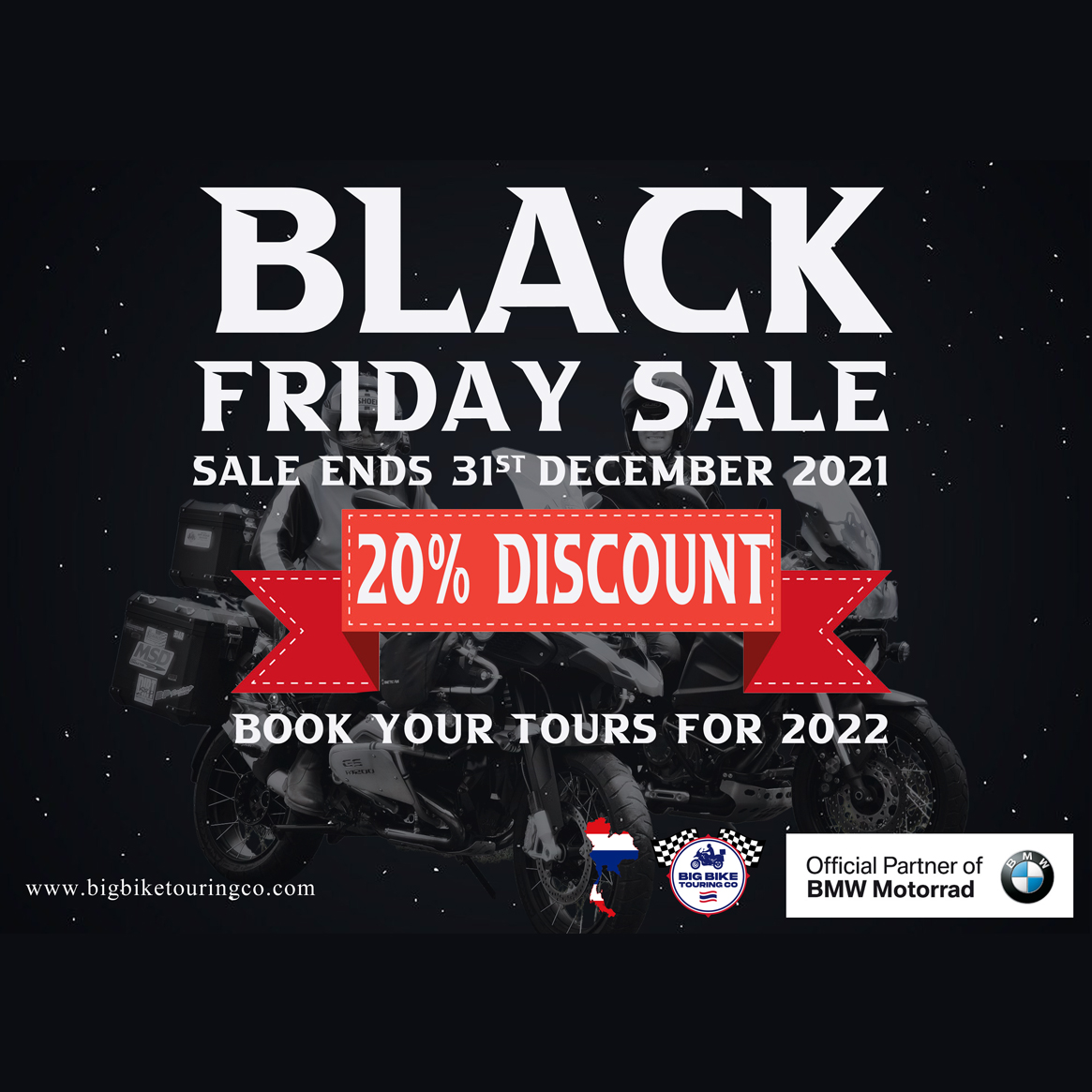 Black Friday Sale - Thailand Motorcycle tour