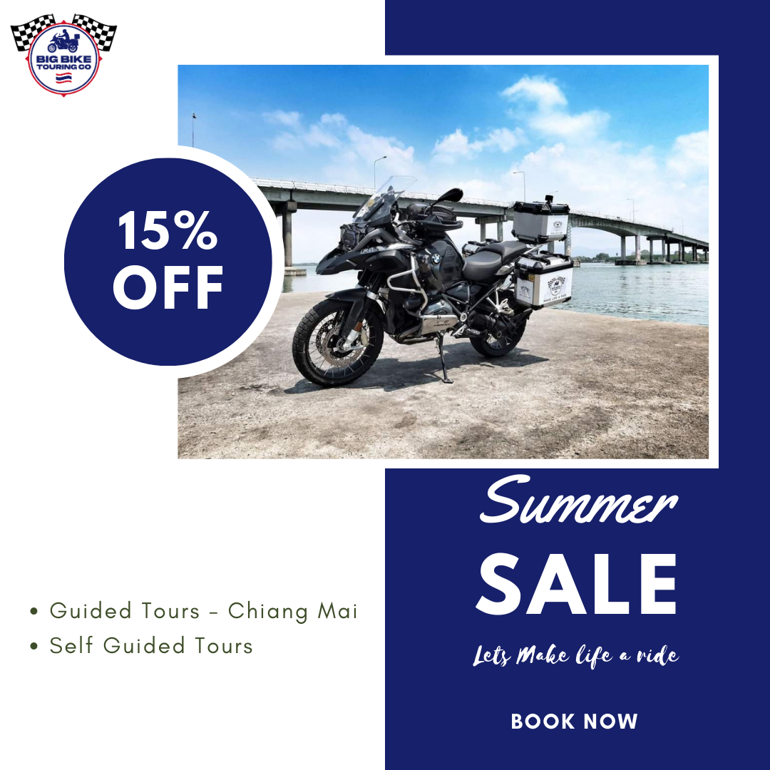Summer sale on Thailand motorcycle tours